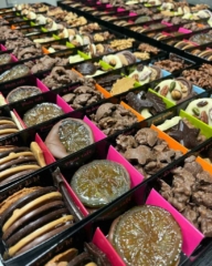 Réglettes de chocolats et confiseries faites Maison